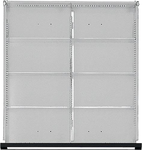 Schubladenunterteilungsmaterial Front-H.85-150mm 1/2 Teilung PROMAT || VE = 1 ST