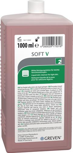 Hautreinigungslotion GREVEN® SOFT V 1l Flasche f.9000 473 400 || VE = 1 ST