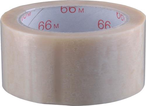 Verpackungsklebeband PVC farblos L.66m B.50mm Rl. || VE = 6 RL
