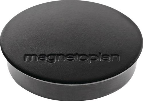 Magnet Basic D.30mm schwarz MAGNETOPLAN || VE = 10 ST