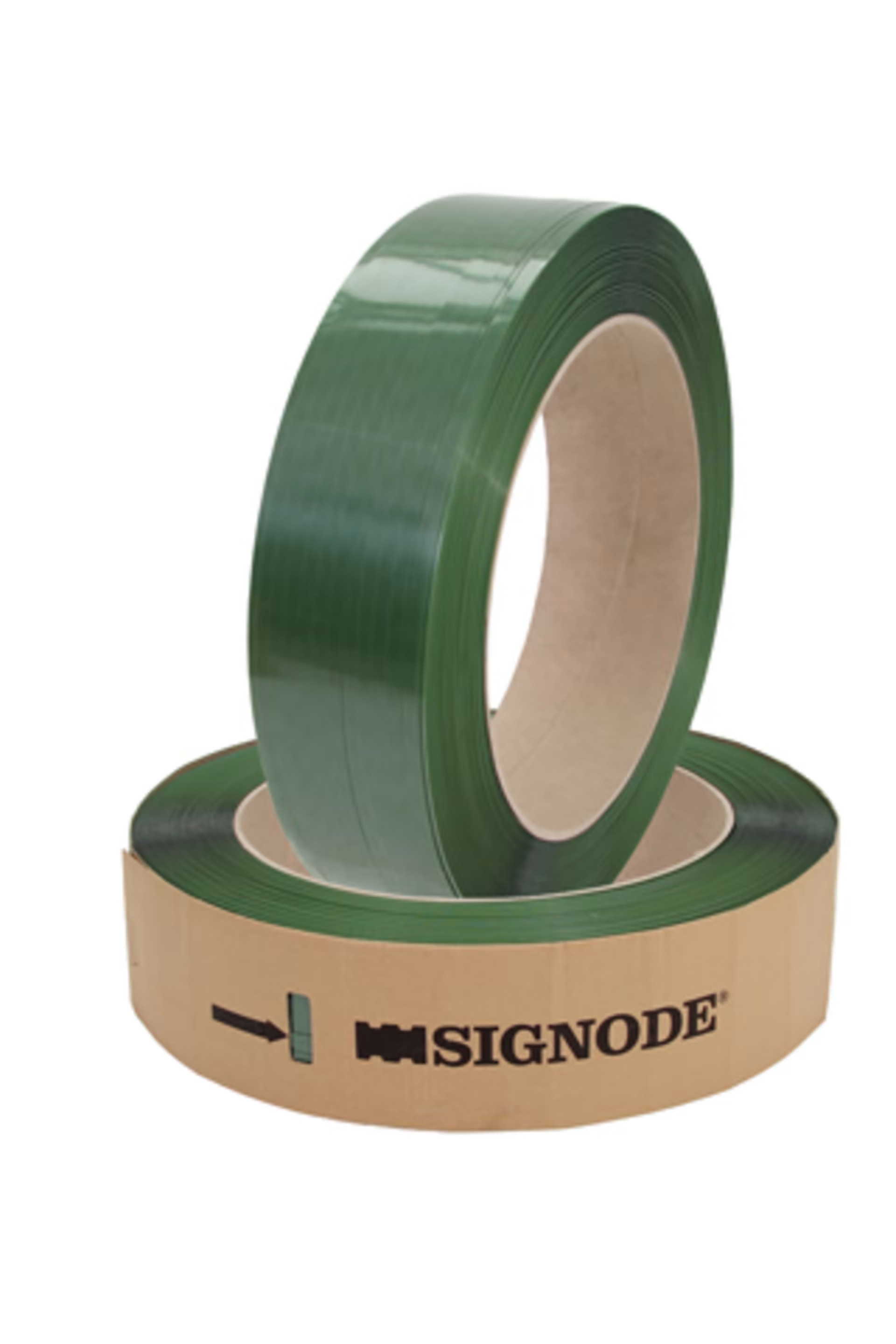 SIGNODE-Dylastic-Band, 11x0,63mmx2438lfm, 716 B, schwarz, Kerndurchm. 406mm