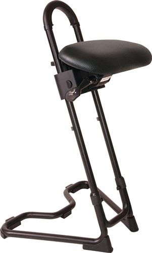 Stehhilfe Kunstleder Sitz-H.610-860mm STA schwarz MEY || VE = 1 ST