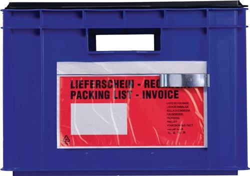 Etikettenklammer Federstahl verz.f.Transportstapelkasten 25St./Karton LA-KA-PE || VE = 1 KT