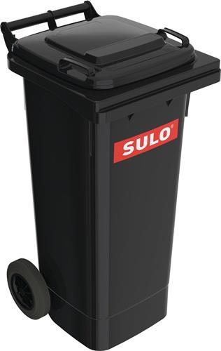 Müllgroßbehälter 80l HDPE anthrazitgrau fahrbar,n.EN 840 SULO || VE = 1 ST