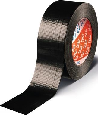 Gewebeband Univ.duct tape 4613 schwarz L.50m B.48mm Rl.TESA || VE = 1 ST