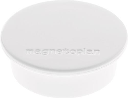 Magnet Premium D.40mm weiß MAGNETOPLAN || VE = 10 ST