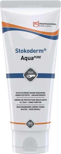 Hautschutzcreme Stokoderm® Aqua PURE 100ml silikon-/parfümfrei || VE = 1 ST