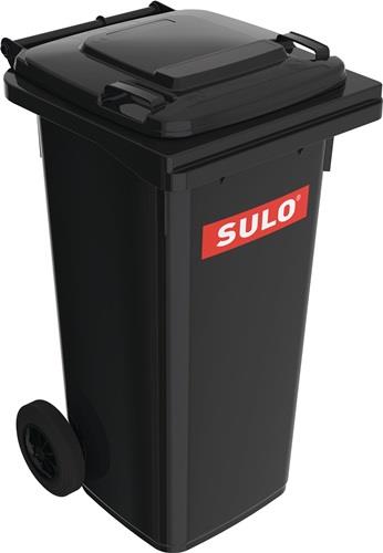 Müllgroßbehälter 120l HDPE anthrazitgrau fahrbar,n.EN 840 SULO || VE = 1 ST