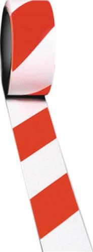 Bodenmarkierungsband Easy Tape PVC rot/weiß L.33m B.50mm Rl.ROCOL || VE = 1 RL