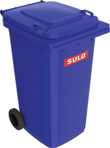 Müllgroßbehälter 240l HDPE blau fahrbar,n.EN 840 SULO || VE = 1 ST
