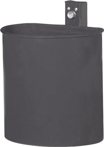Abfallbehälter H340xØ325/230mm 20l anthrazit-eisenglimmer,DB 703 geschl. || VE = 1 ST