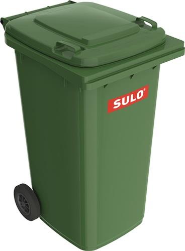 Müllgroßbehälter 240l HDPE grün fahrbar,n.EN 840 SULO || VE = 1 ST