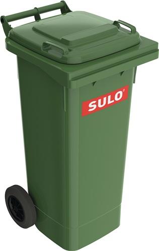 Müllgroßbehälter 80l HDPE grün fahrbar,n.EN 840 SULO || VE = 1 ST