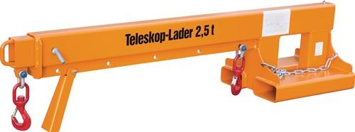 Teleskoplader max.3655mm Trgf.2500kg gelborange lack.f.Gabelstapler BAUER || VE = 1 ST