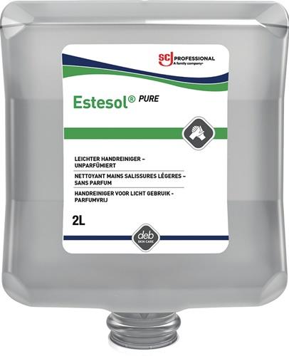 Handreinigungslotion Estesol® PURE 2l unparfümiert farbstofffrei Kartusche || VE = 1 ST