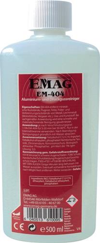 Reiniger EM-404 500ml f.Ultraschallreinigungsgerät EMAG || VE = 1 ST