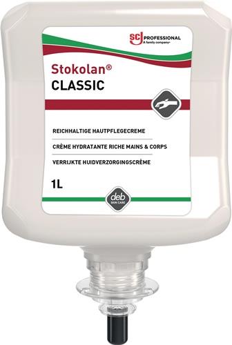 Hautpflegecreme Stokolan® Classic 1l leicht parfümiert Kartusche || VE = 1 ST