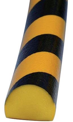 Flächenschutz gelb-schwarz 1000mm PUR-Schaum Typ C || VE = 1 ST